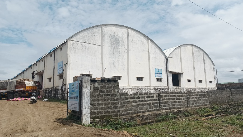 Bhoodevi Warehouse Side View - Driveway and access doors